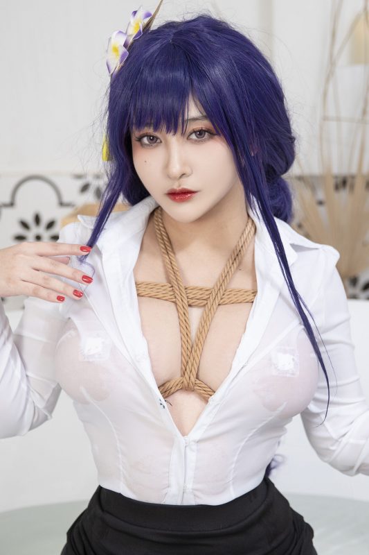 Coser@洛璃LoLiSAMA – 女秘书-六月图吧