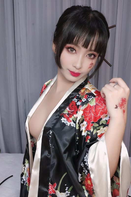 Coser@洛璃LoLiSAMA – 歌舞伎 Part2-六月图吧