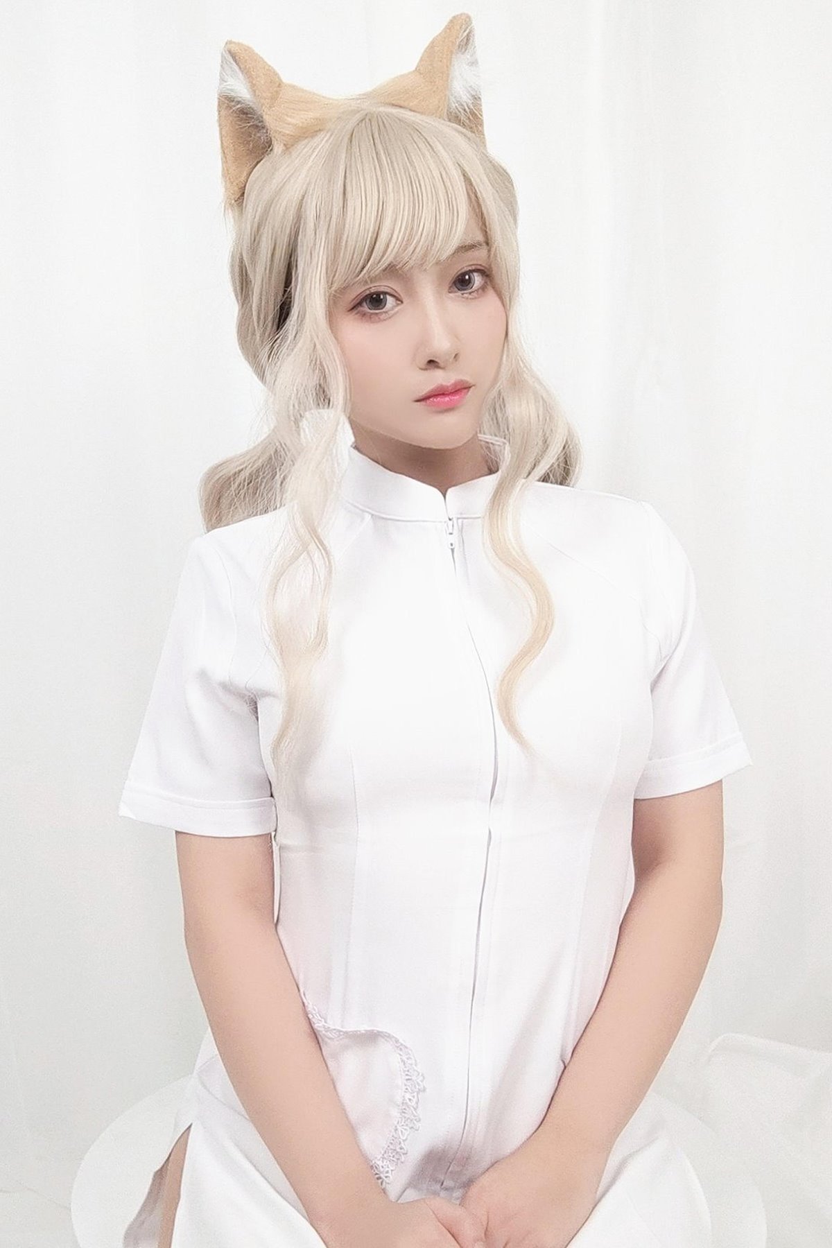 Coser@洛璃LoLiSAMA – 橘猫护士 Part1-六月图吧