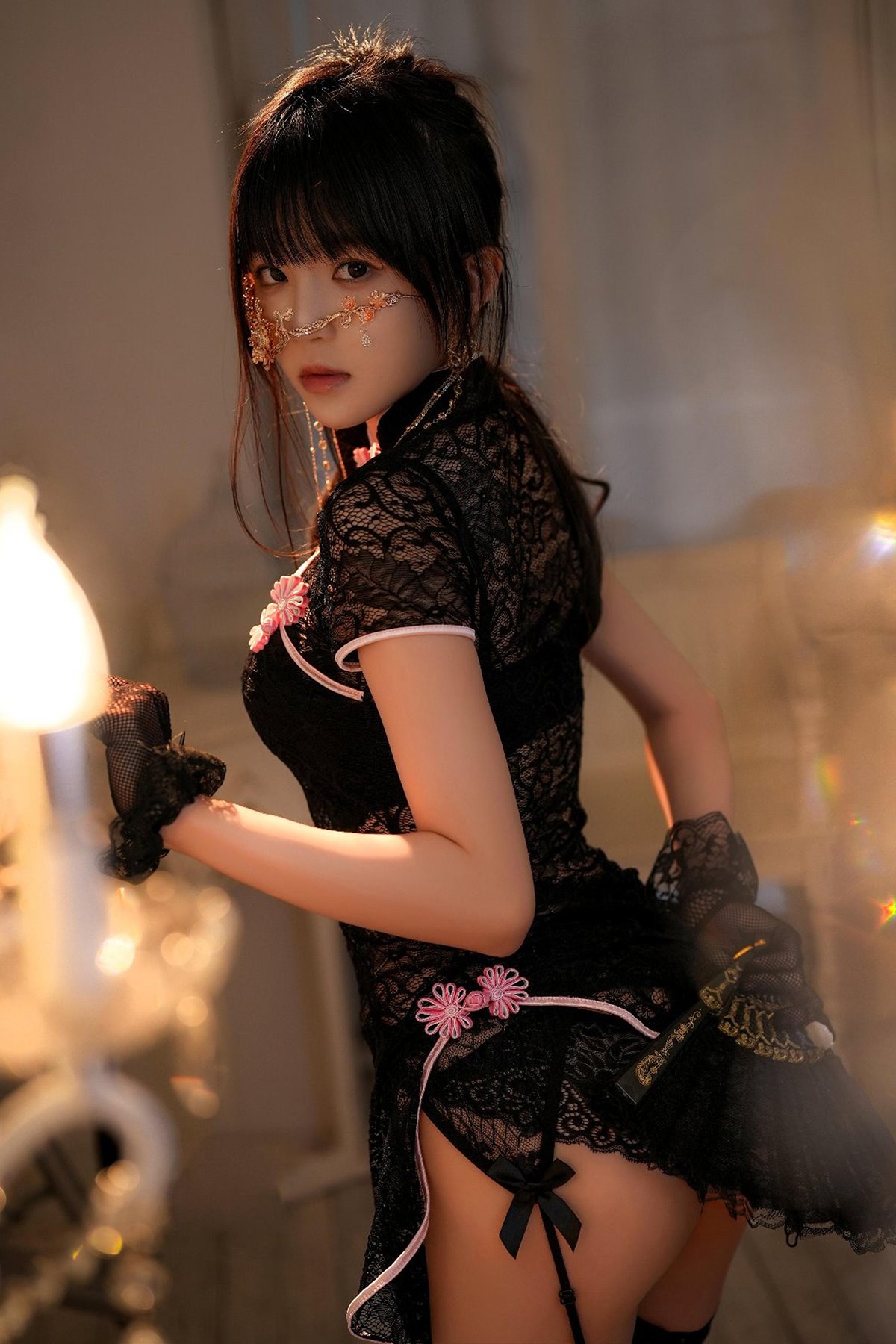 Coser@桜桃喵 – 面具舞会-六月图吧
