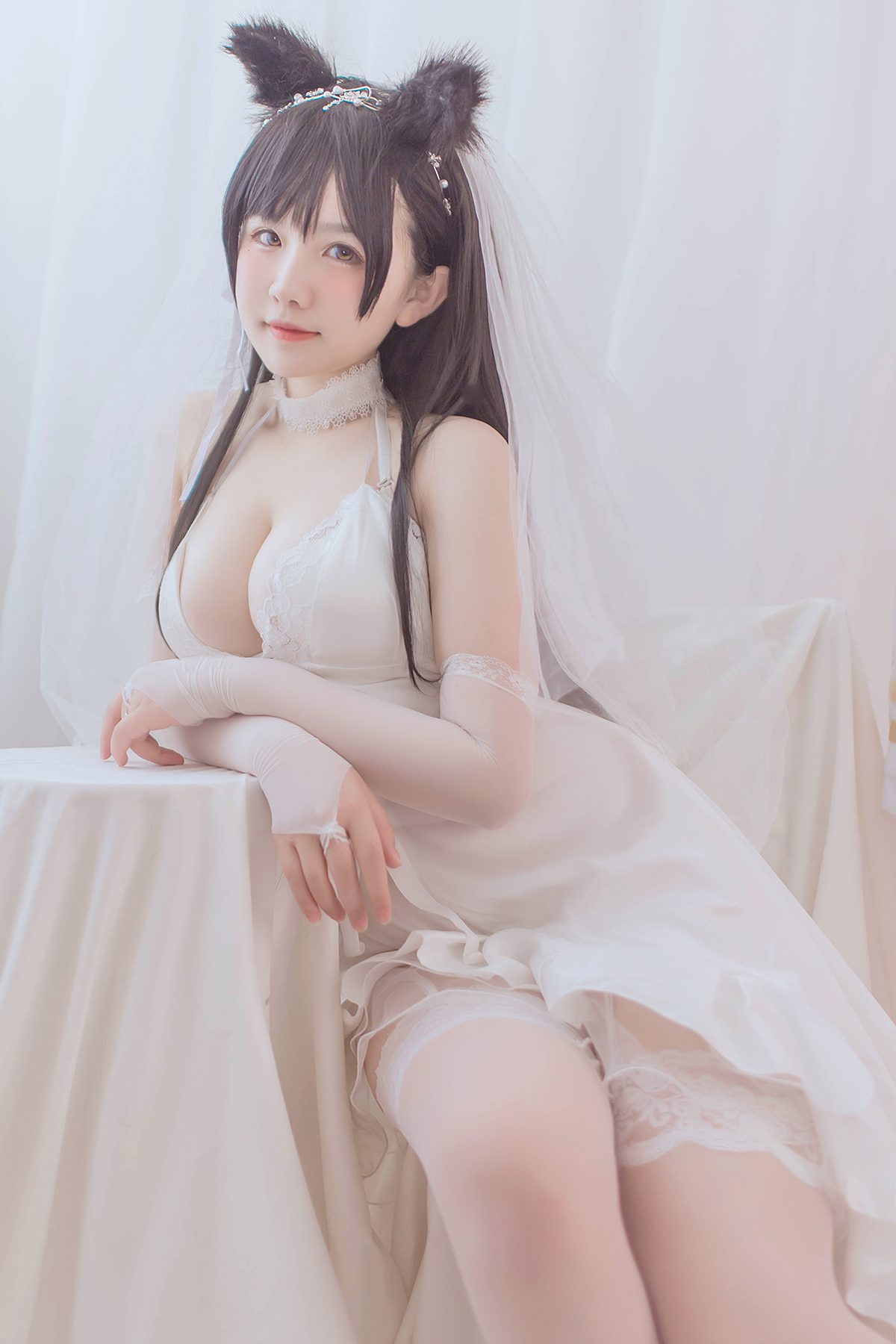 Coser@阿半今天很开心 – 爱宕婚纱-六月图吧