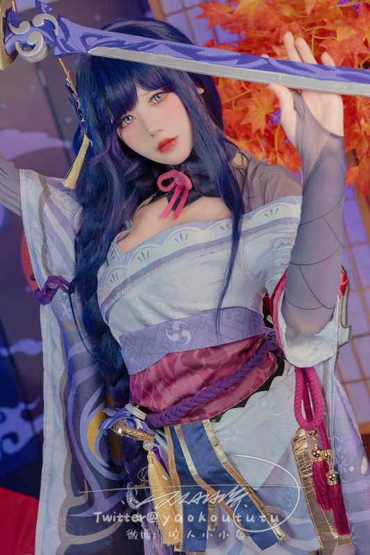 Coser@黏黏团子兔 – 原神雷电将军-六月图吧