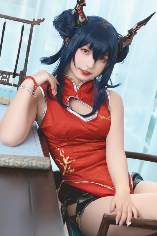 Coser@神楽坂真冬 Vol.063 绝对企画-陈And妖刀姬cos 刀ノ語 Part3-六月图吧