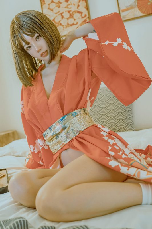 Coser@桃良阿宅 – 浴衣-六月图吧