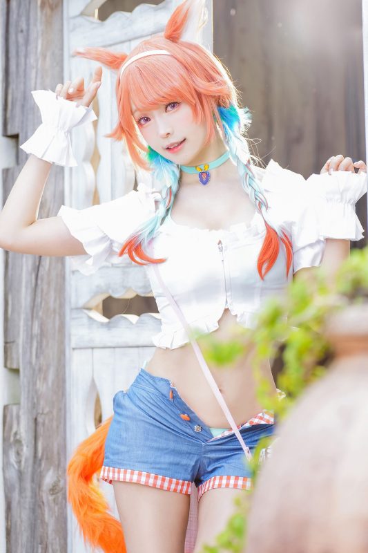 Coser@Ely_eee ElyEE子 – Summer Kiara-六月图吧