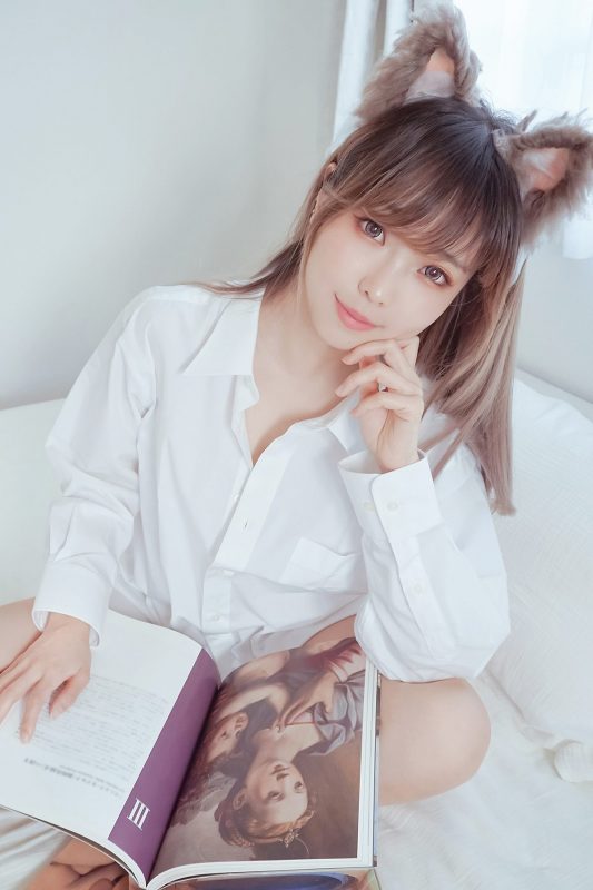 Coser@Ely_eee ElyEE子 – Stay Home with Me Part3-六月图吧