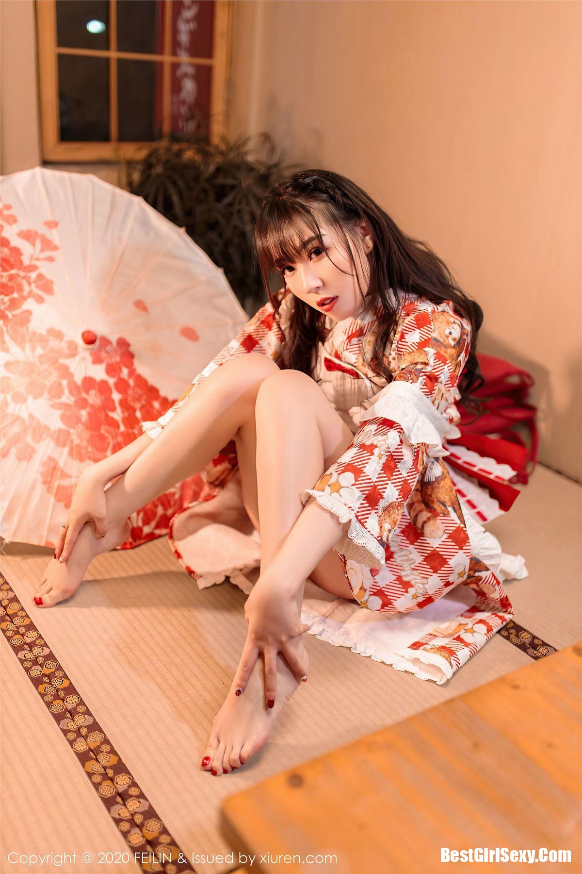 FeiLin嗲囡囡 Vol.360 Liang Ren Fei Ai Ren-六月图吧