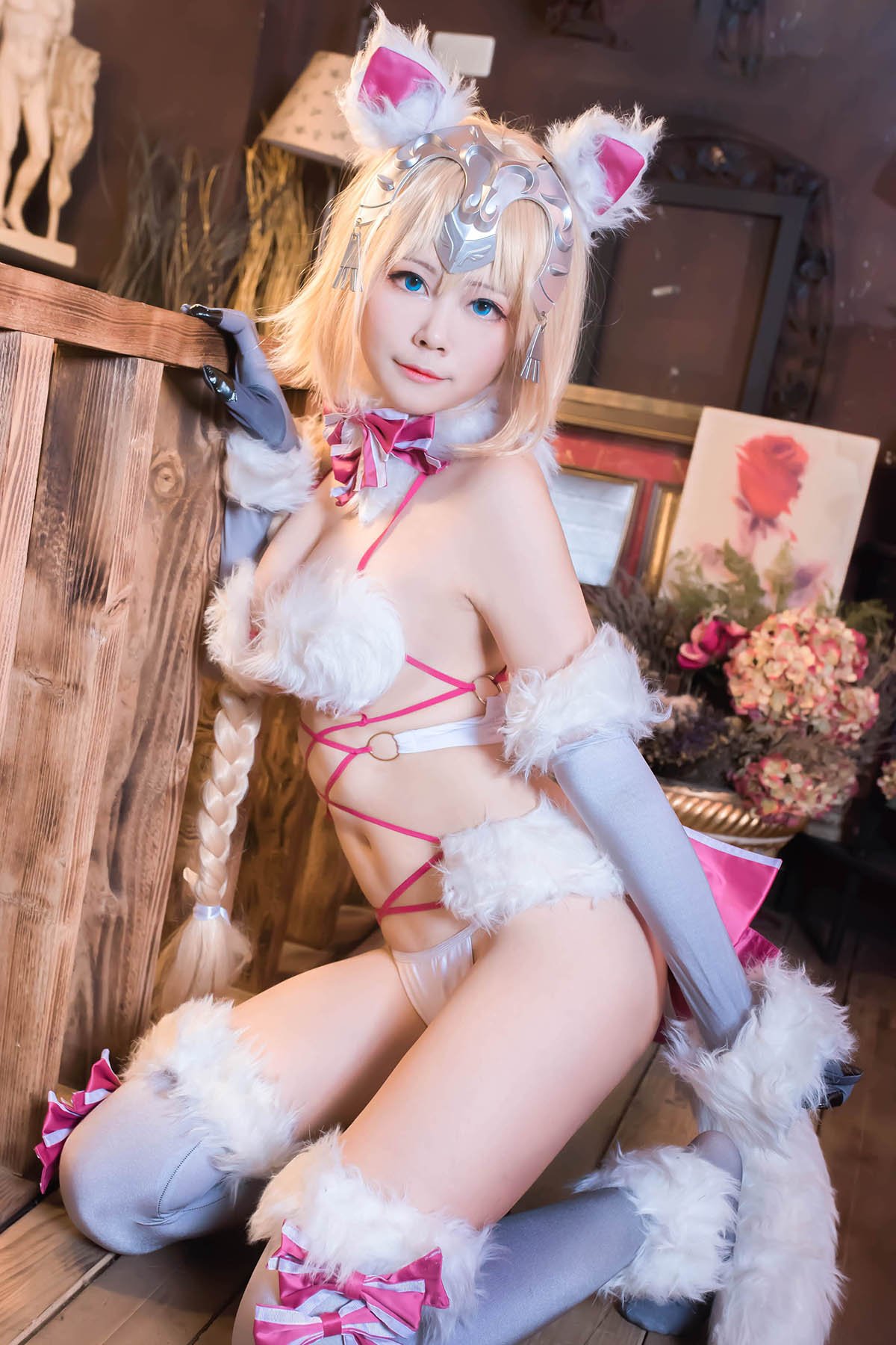 Cosplay Arty 亞緹 – Jeanne DArc Neko-六月图吧