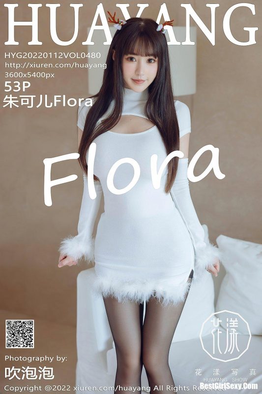 HuaYang花漾Show Vol.480 Zhu Ke Er Flora-六月图吧