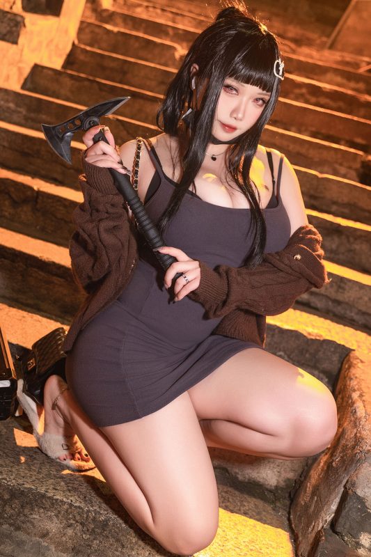 Coser@贞子蜜桃 – Nikke胜利女神 D杀手妻-六月图吧