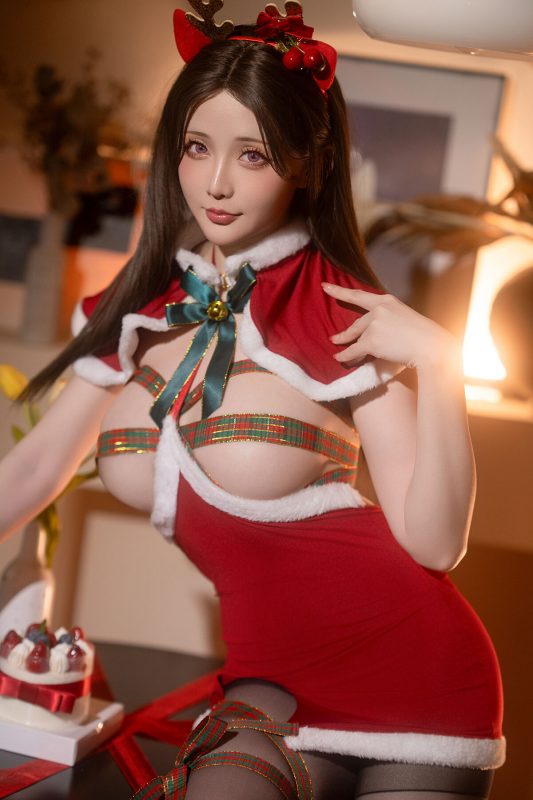 Coser@星之迟迟hoshilily – 2024圣诞 奇妙夜-六月图吧