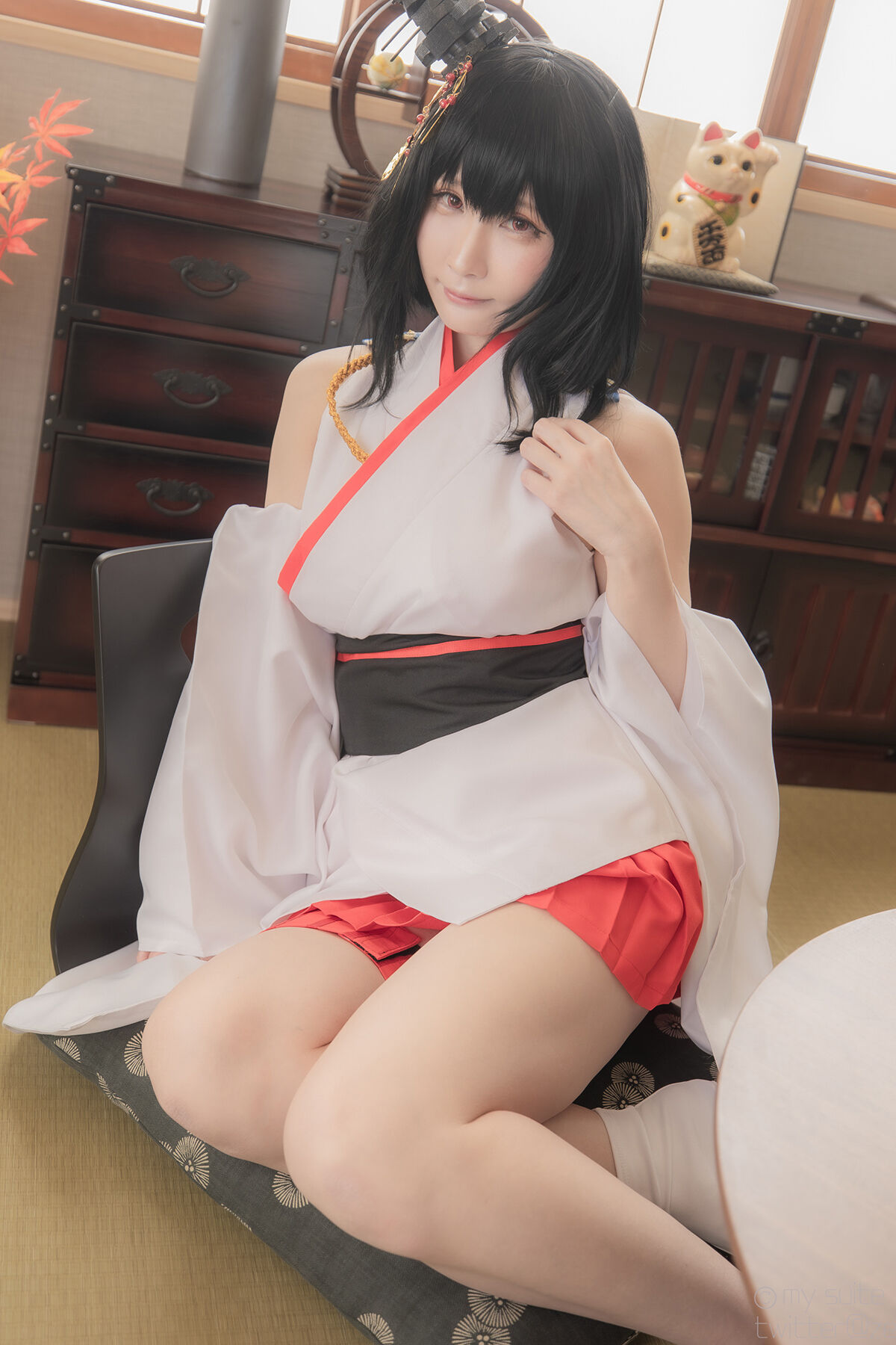 Coser@Atsuki あつき – Suite Collection.44 KanColle Fusou Yamashiro Part5-六月图吧