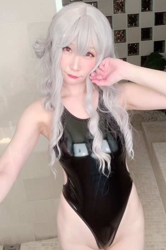 Coser@Atsuki あつき – Shiny Competitive Swimsuit Fetish Digital Photo Collection Part2-六月图吧