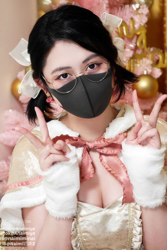 Coser@Anaimiya奶咪 – OF 2024 12月-圣诞礼物-六月图吧