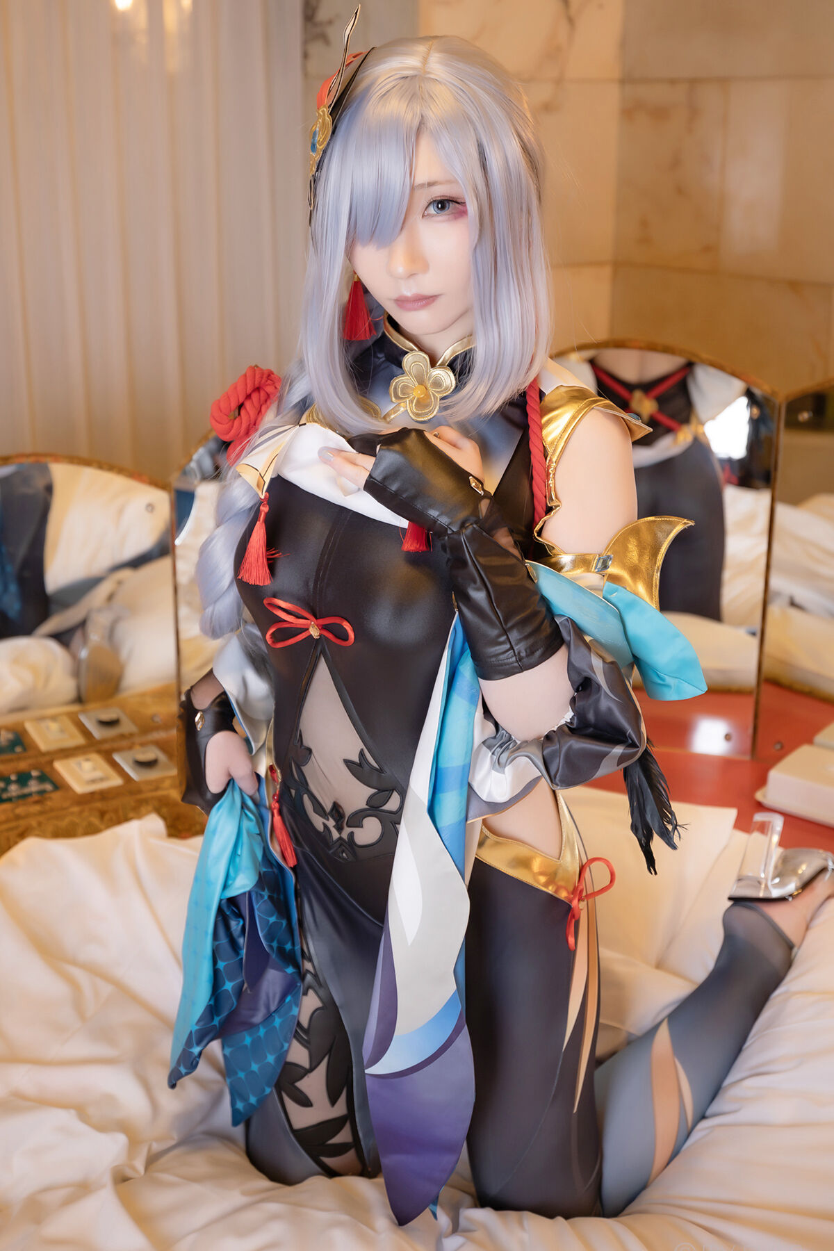 Coser@atsuki あつき – Shenhe And Ganyu 原神 申鶴 – 甘雨rom Part4-六月图吧