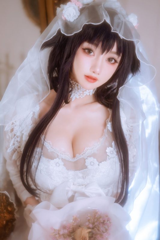Coser@鬼畜瑶在不在w – 婚纱-六月图吧