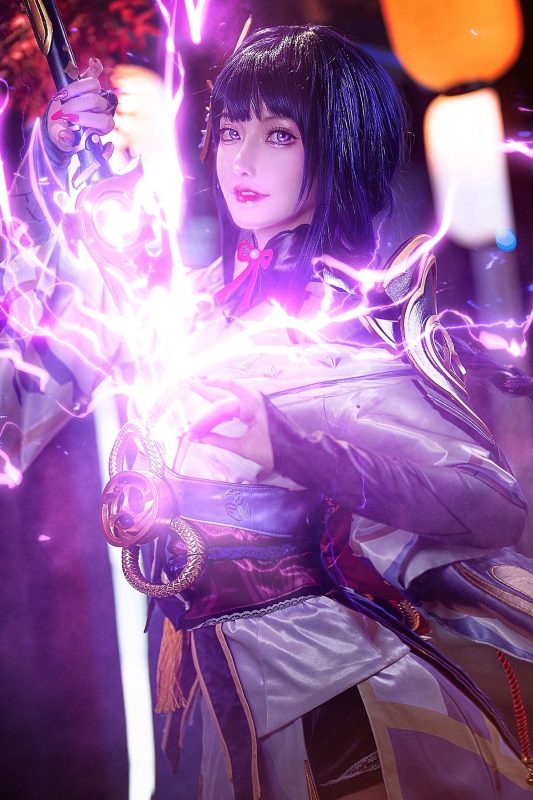 Coser@露兒大魔王 – 雷电将军-六月图吧