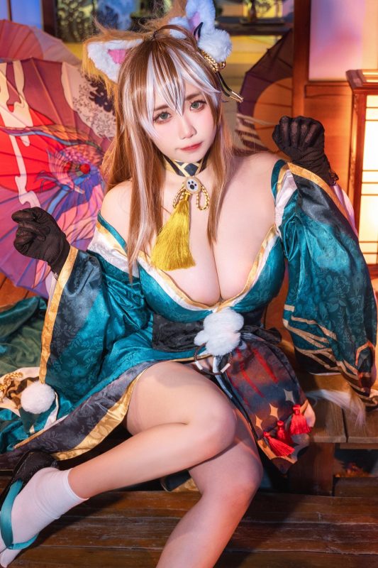 Coser@贞子蜜桃 – 原神 希娜小姐-六月图吧