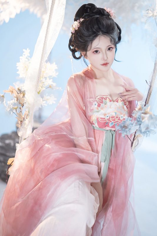 Coser@星澜是澜澜叫澜妹呀 And Natsuko夏夏子 – 瑶池洗凝脂 Part2-六月图吧