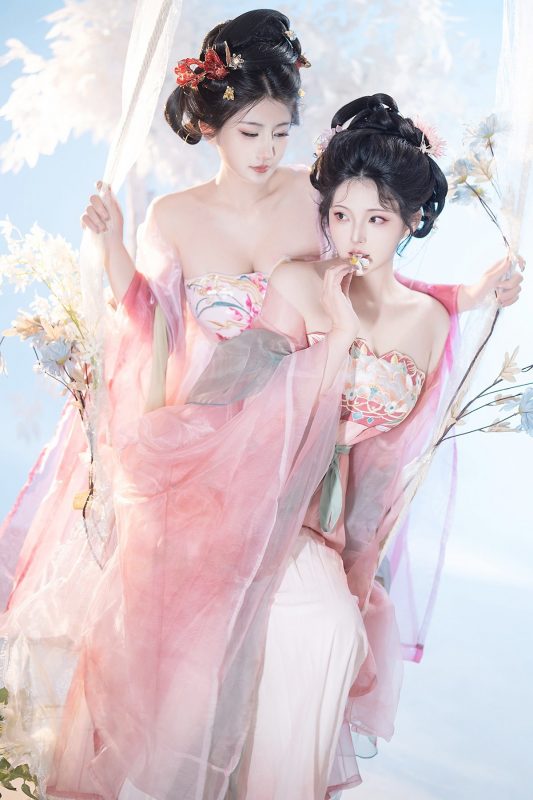 Coser@星澜是澜澜叫澜妹呀 And Natsuko夏夏子 – 瑶池洗凝脂 Part1-六月图吧