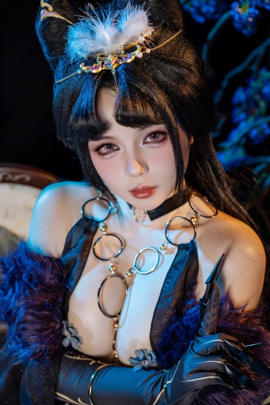 Coser@七月喵子 Qiyuemiaozi – 云溪 – 玉玲珑-六月图吧