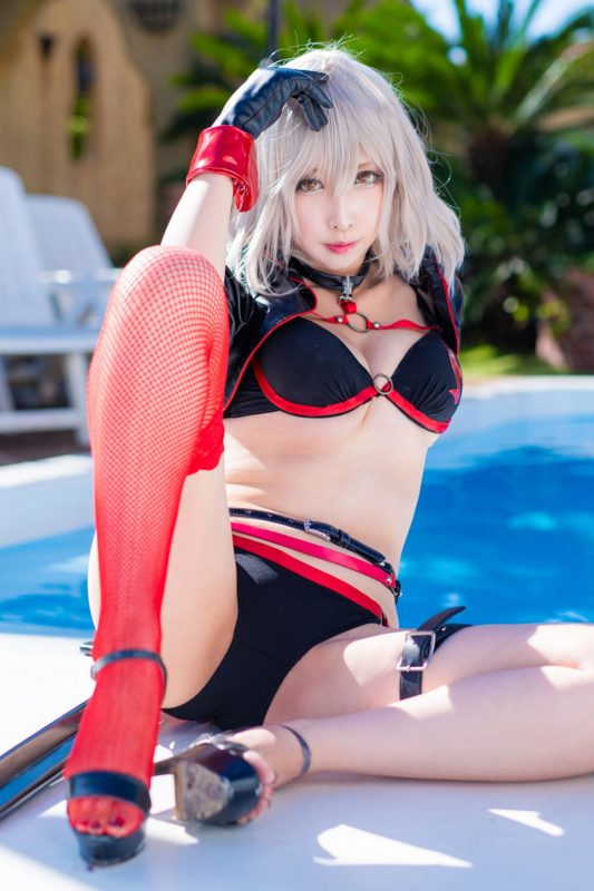 Coser@Reku Momoiro 桃色れく – ふたつの竜の魔女 Part2-六月图吧