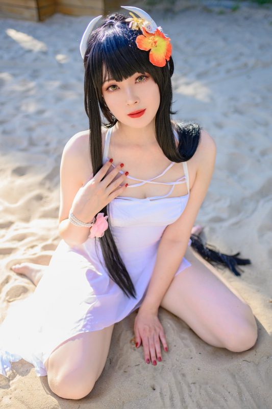 Coser@Natsuko夏夏子 – 碧蓝航线 比叡泳装-六月图吧