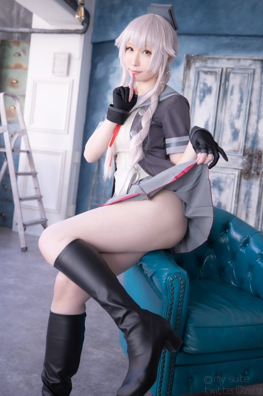 Coser@Atsuki あつき – 艦娘がスパッツの良さを教えてくれるrom Suite Collection.38 Kancolle Part6-六月图吧