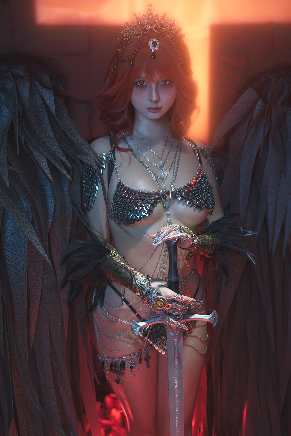Coser@蠢沫沫 chunmomo – 黑天使 Part2-六月图吧