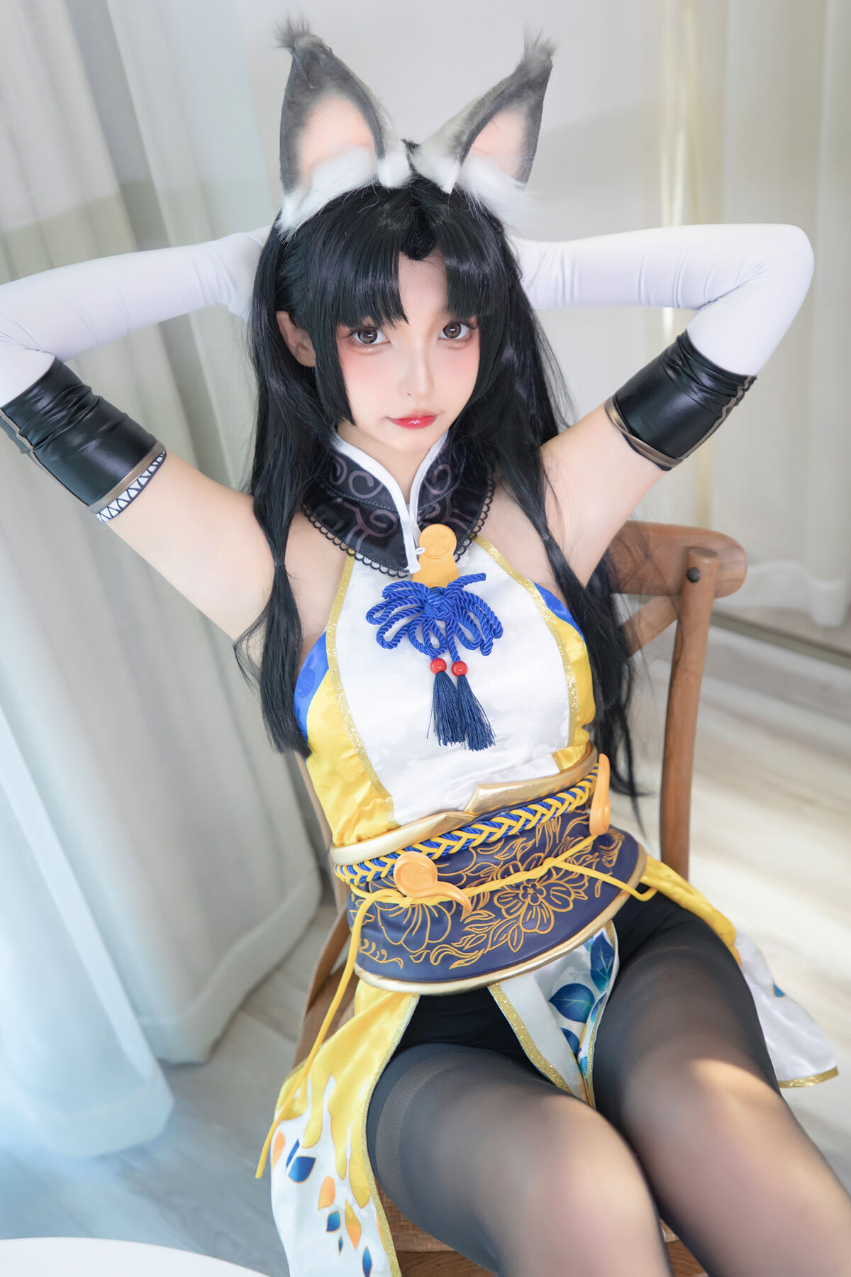 Coser@神楽坂真冬 Vol.104 黑丝胡桃-六月图吧