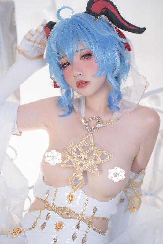 Coser@爆机少女喵小吉 Nekokoyoshi – 12月T3 双子 最强冰雪组合 Part2-六月图吧