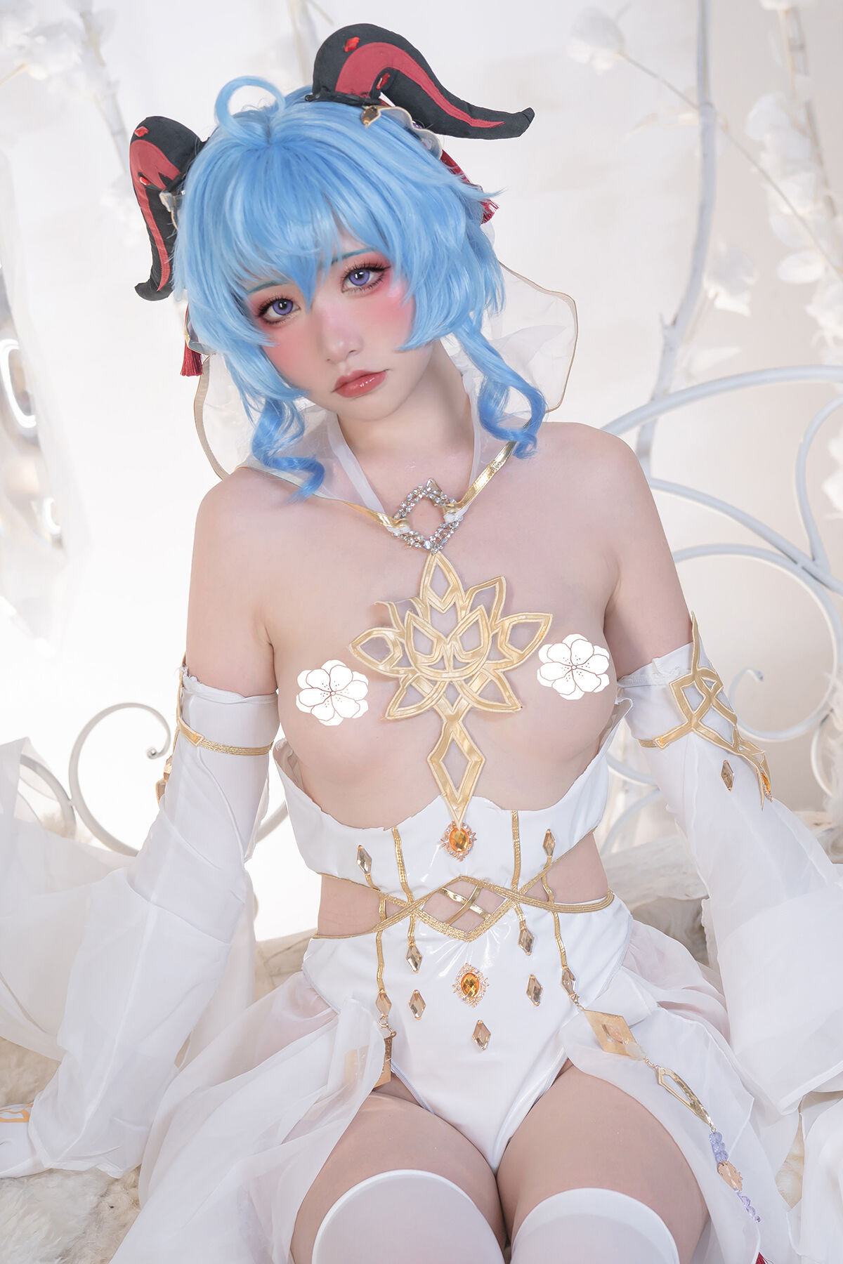 Coser@爆机少女喵小吉 Nekokoyoshi – 12月T3 双子 最强冰雪组合 Part1-六月图吧