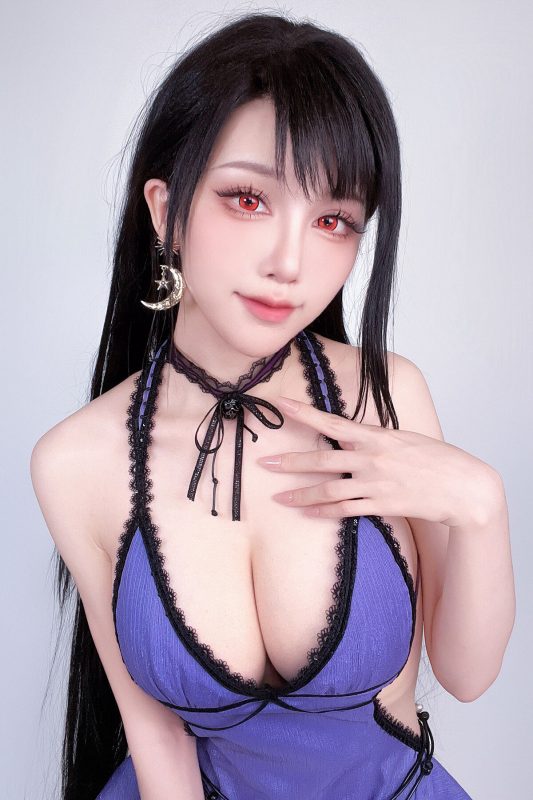 Coser@水淼Aqua – 蒂法礼服-六月图吧