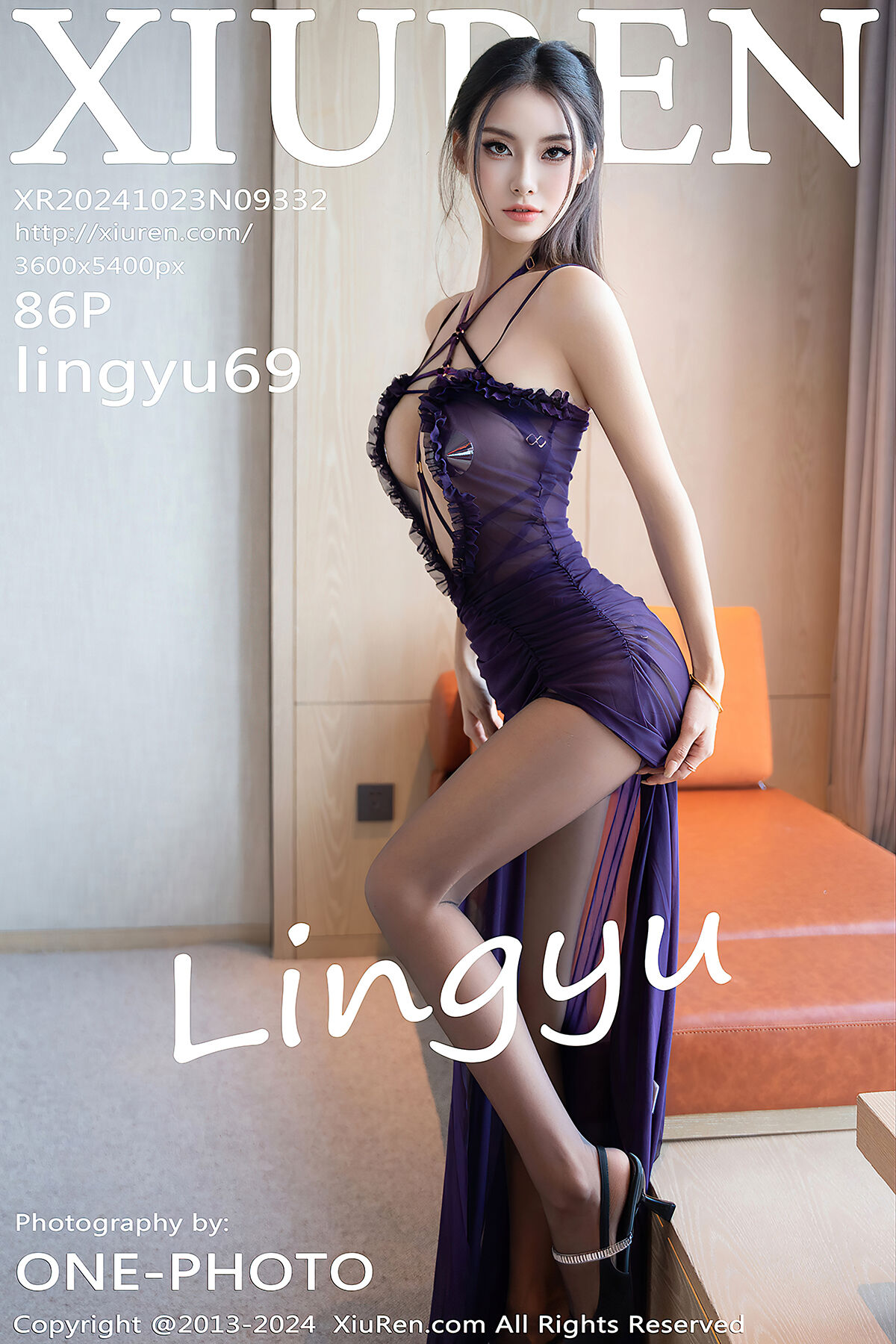 XiuRen秀人网 No.9332 Lingyu69-六月图吧