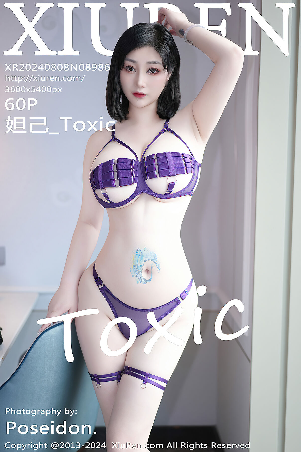 XiuRen秀人网 No.8986 Da Ji Toxic-六月图吧