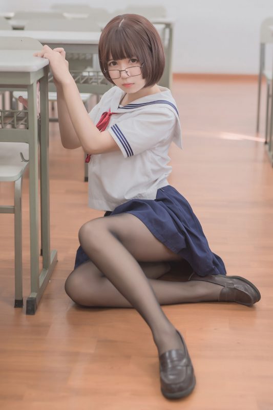 Coser@白金Saki – 狂三校服-六月图吧