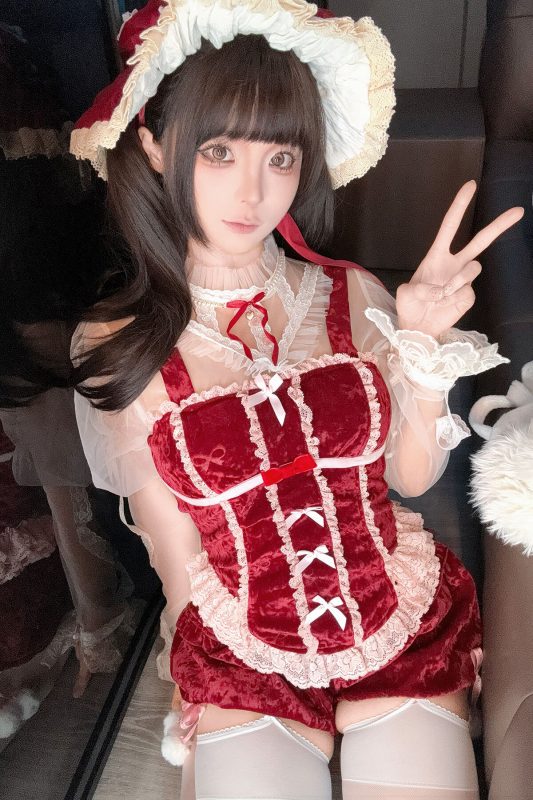 Coser@蠢沫沫 chunmomo – 2025年1月合集 10套 Part2-六月图吧