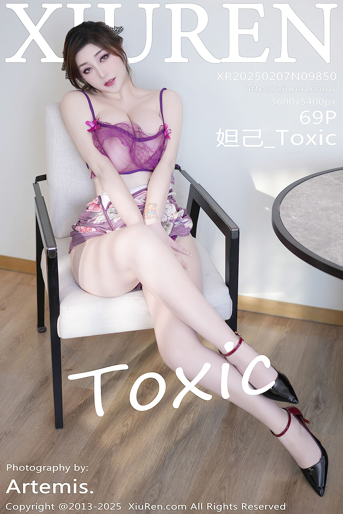 XiuRen秀人网 No.9850 Da Ji Toxic-六月图吧