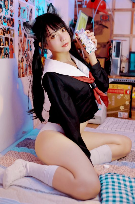 Coser@PingPing – Kuroneko-六月图吧
