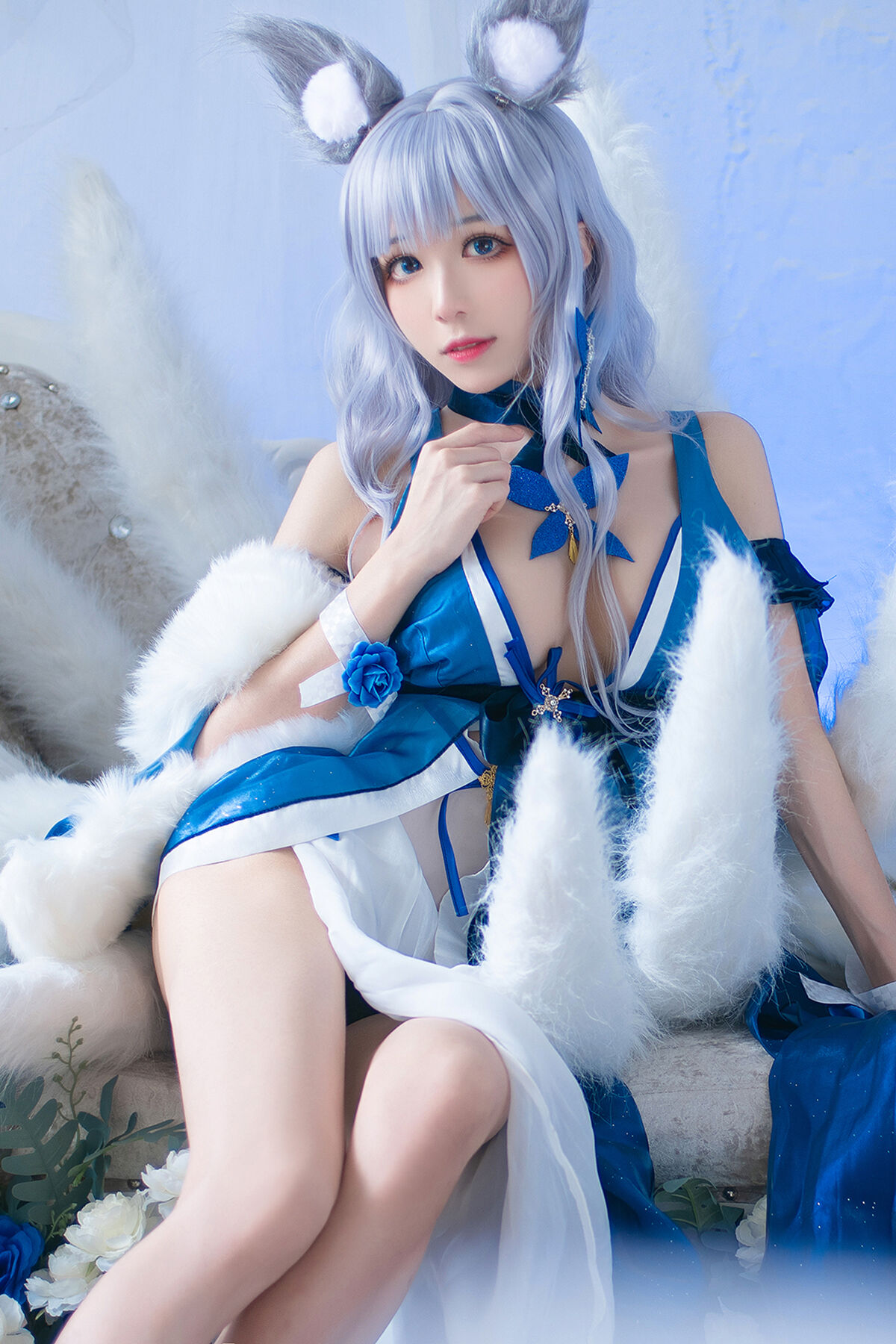 Coser@Tomoyo酱 – 碧蓝 信浓礼服-六月图吧