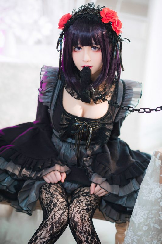 Coser@Tomoyo酱 – 更衣人偶 黑江雫-六月图吧