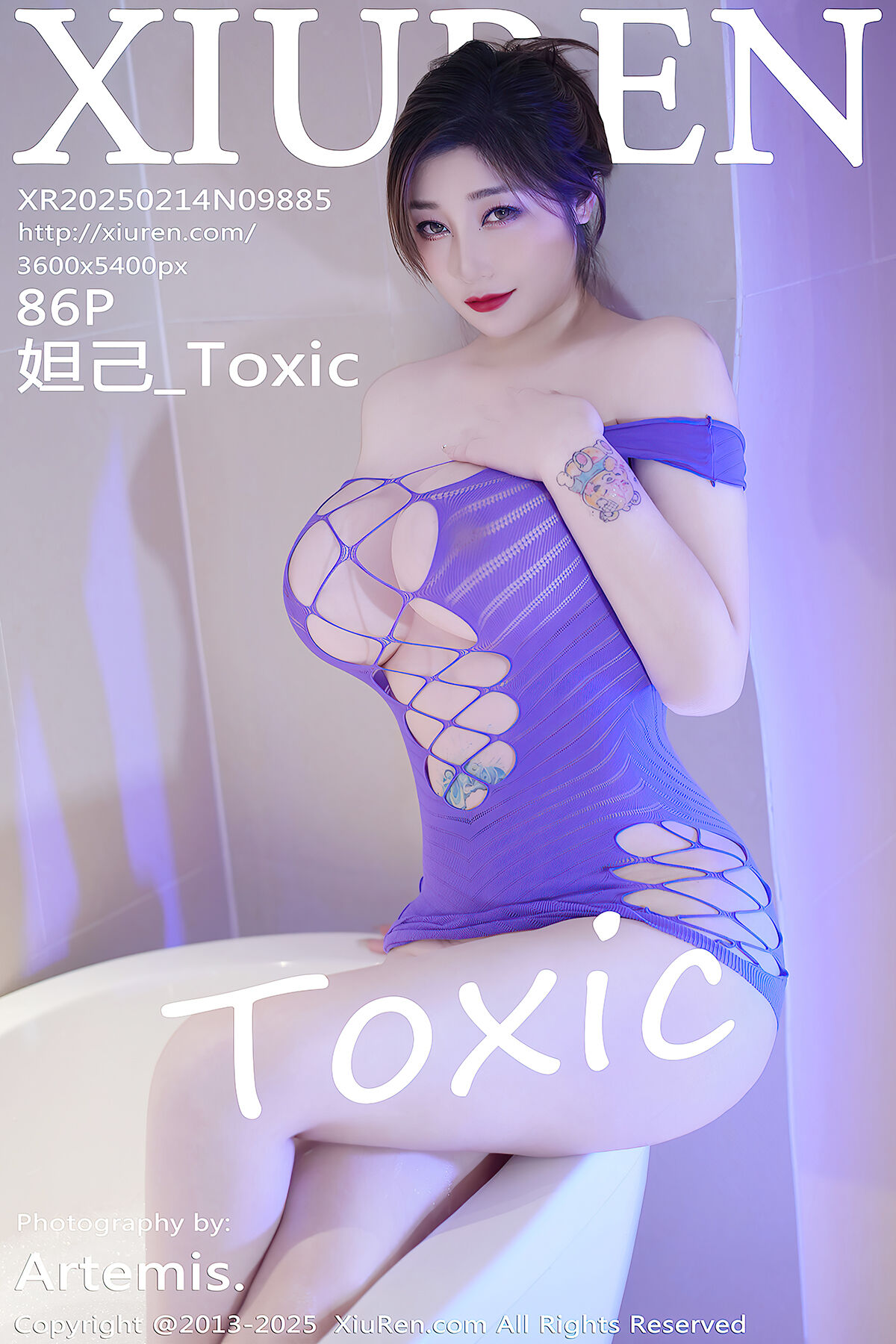 XiuRen秀人网 No.9885 Da Ji Toxic-六月图吧