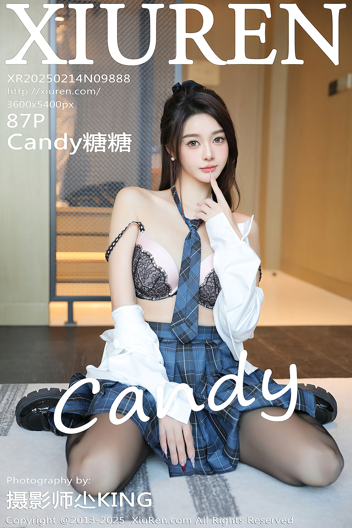 XiuRen秀人网 No.9888 Candy Tang Tang-六月图吧