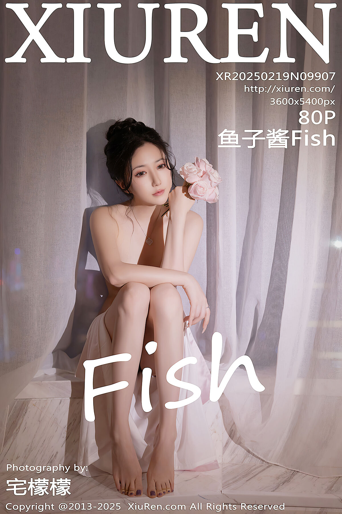 XiuRen秀人网 No.9907 鱼子酱Fish (81P)-六月图吧