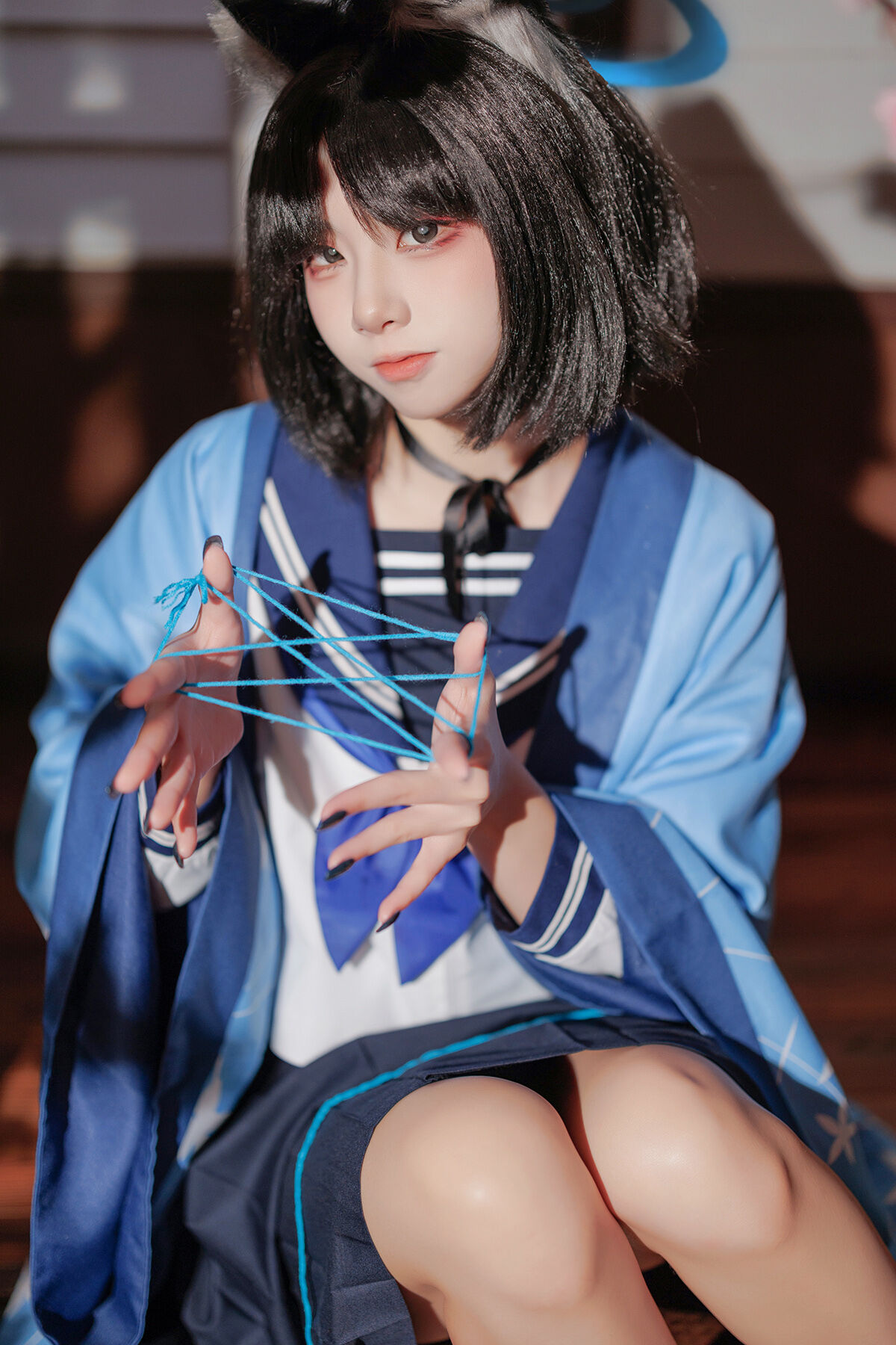 Coser@纸悦Etsu_ko – 桔梗毛线团 (26P)-六月图吧