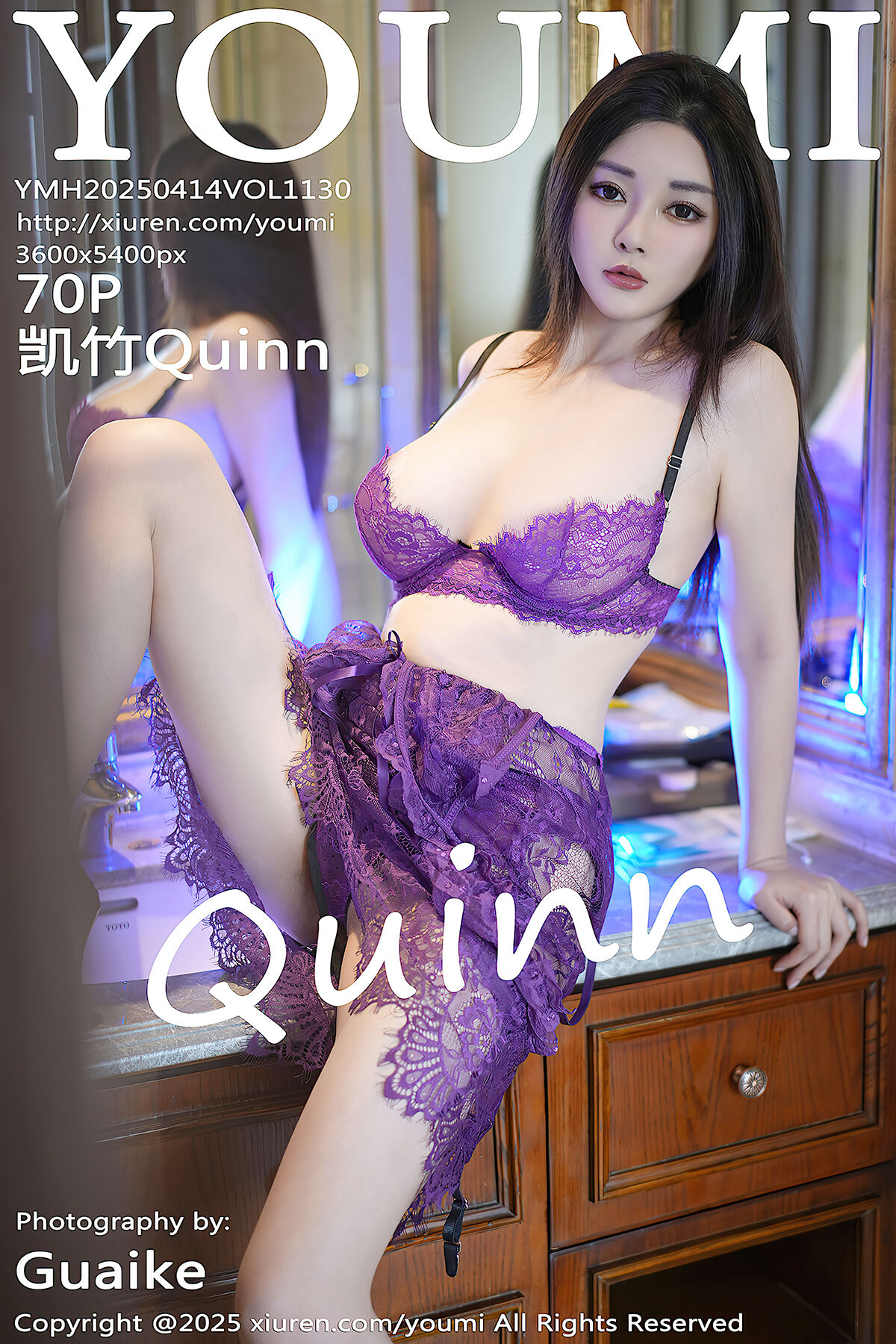 YouMi尤蜜荟 Vol.1130 凯竹Quinn (71P)-六月图吧