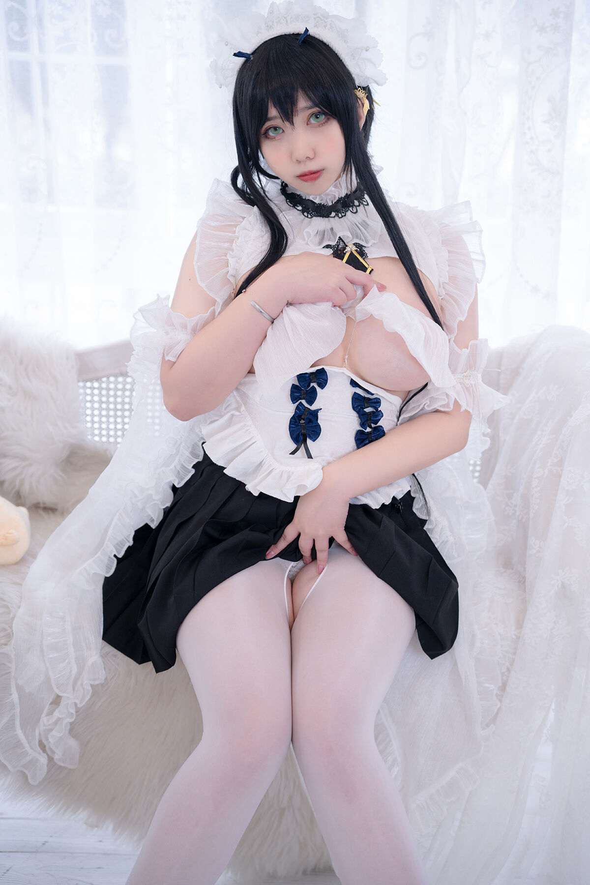 Coser@魅瞳Meroko – 碧蓝航线 不挠女仆没干劲的小姐姐 (54P)-六月图吧