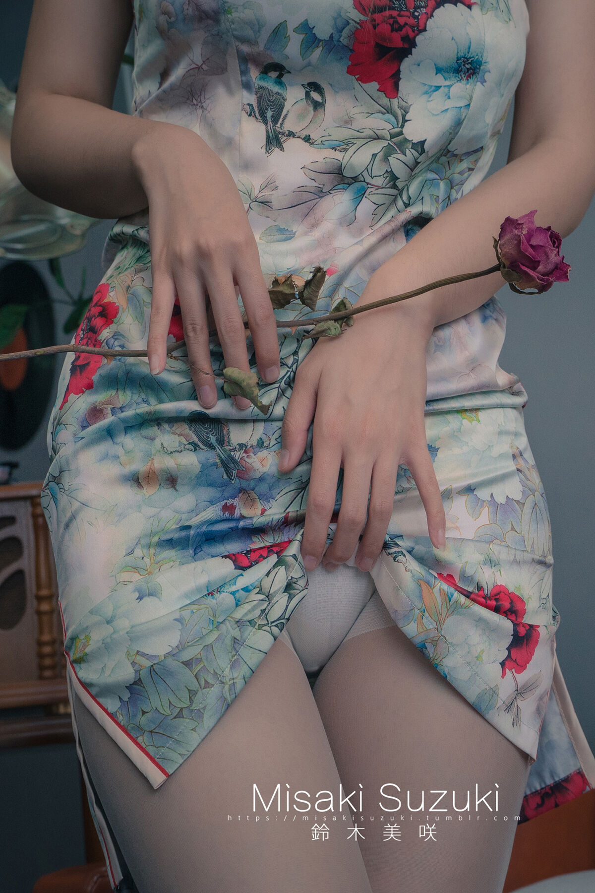 Coser@铃木美咲 Misaki Suzuki – 浮世花信风 (46P – 1V)-六月图吧