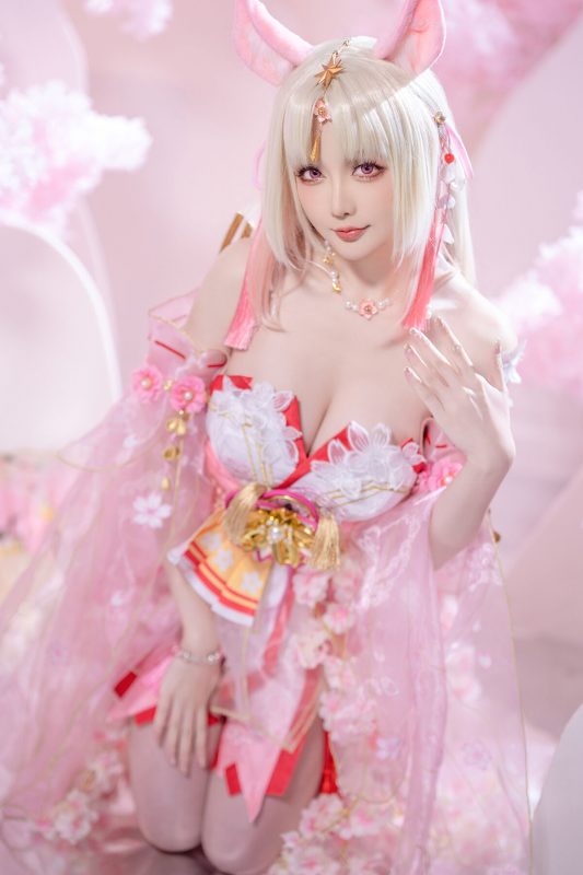 Coser@星之迟迟Hoshilily – 永劫无间 胡桃 樱云天女 (43P)-六月图吧