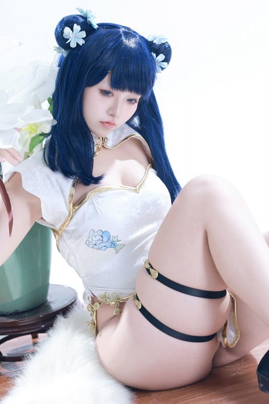 Coser@G44不会受伤 – 宝多六花旗袍 (35P)-六月图吧